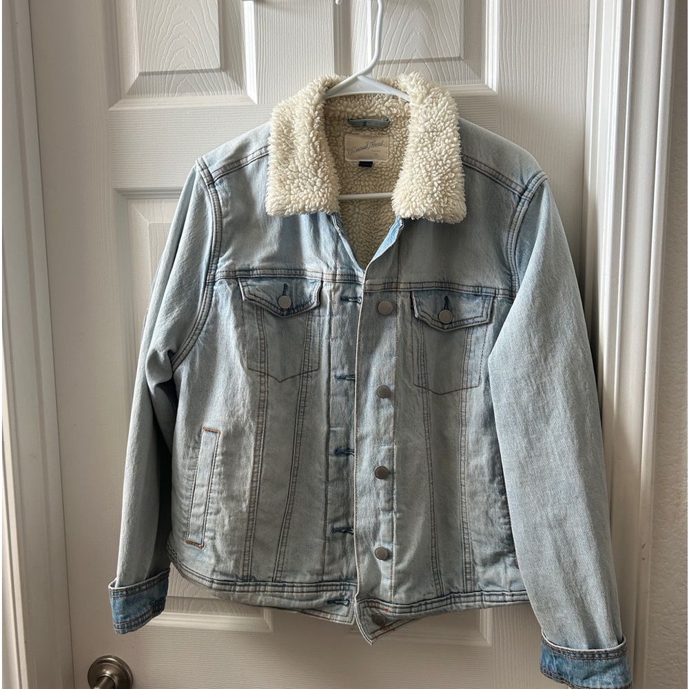 Jean Jacket with Fur 🤍